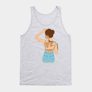 Gemini zodiac Tank Top